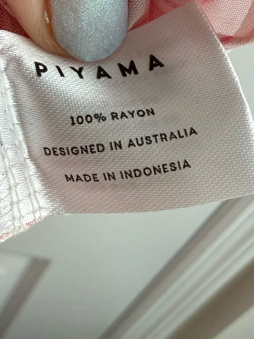 Piyama Maggie Pyjama Set Summer Toile Pink Pajamas Loungewear Sleep Cottage XL